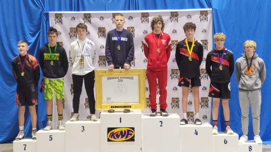 Here's who earned a title or a medal at IKWF state wrestling tournament