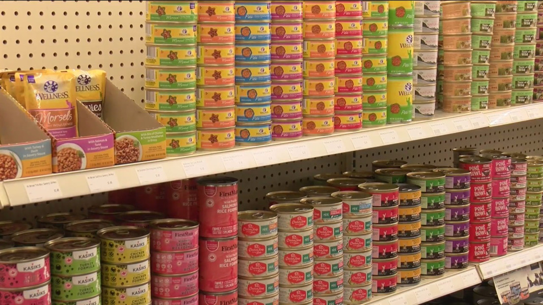 Pet stores seeing a shortage in canned foods