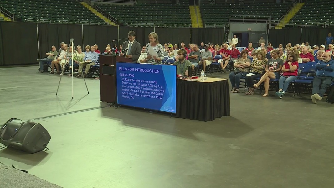 St. Charles County residents concerned about tall tree subdivision proposal