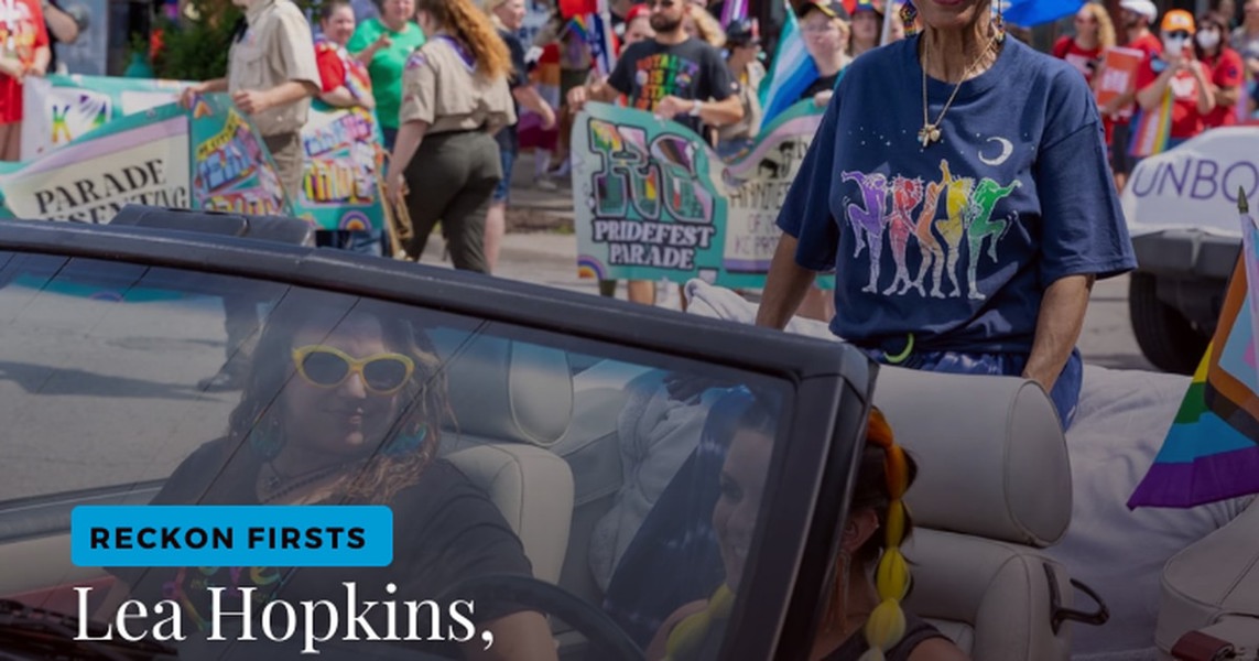 Meet Lea Hopkins, the woman behind Kansas City's first pride parade