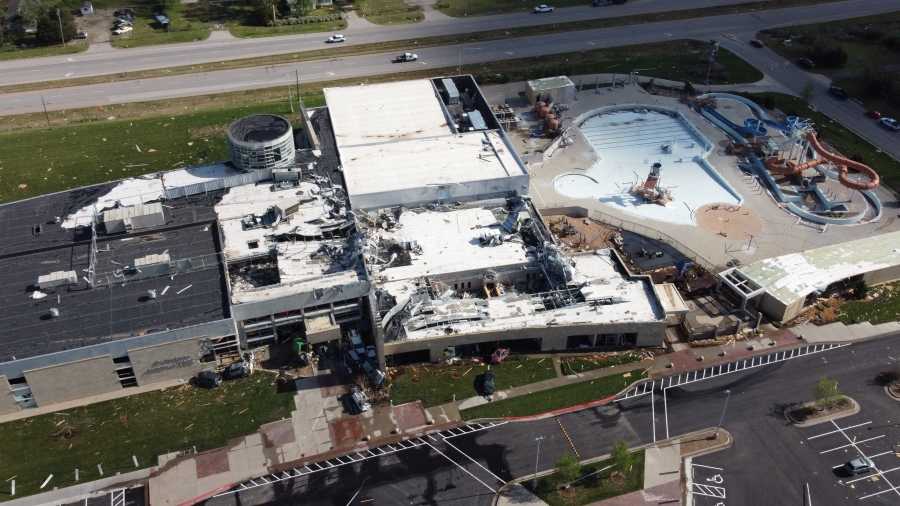 Andover YMCA rebuild continues following tornado