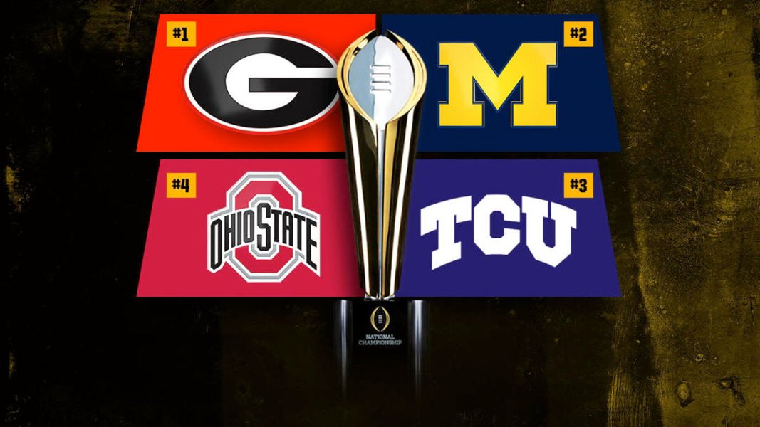 2022 College Football Playoff bowl games Michigan, TCU, Ohio