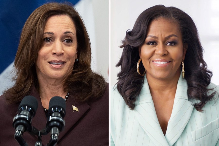Harris, Michelle Obama top Dem picks in 2024 if Biden doesn't run: poll